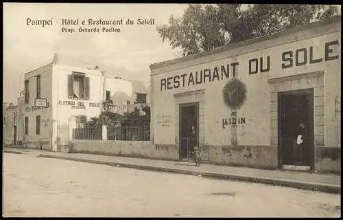 Pompei Pompei Hôtel e Restaurant du Soleil Prop. Gerardo Pacilea 1913