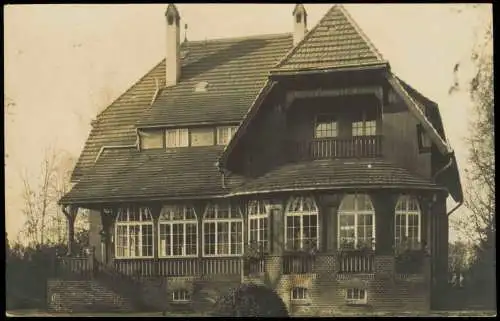 Ansichtskarte Zeuthen Stadtvilla 1934