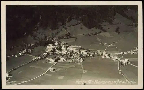 Ansichtskarte Reit im Winkl Luftbild Luftaufnahme aus großer Höhe 1933