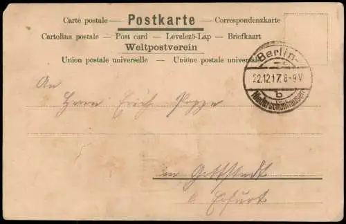 Weihnachten - Christmas GLORIA IN EXCELSIS DEO Engel Kirche 1917
