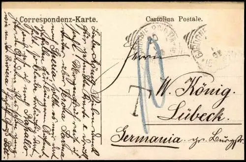 Cartolina Garda San Vigilio Gardasee Lago di Garda 1911