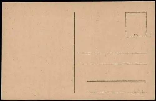 Ansichtskarte Tiefurt-Weimar Dichterzimmer Schloß Tiefurt 1918