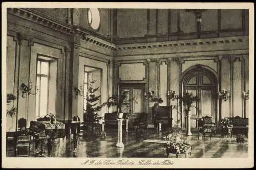 Ansichtskarte Sion/Sitten Galatz, Salle des Fêtes 1924