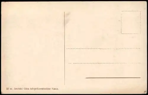 Kaschau Košice (Kassa) Erzsébet székesegyház és Orbán torony 1929