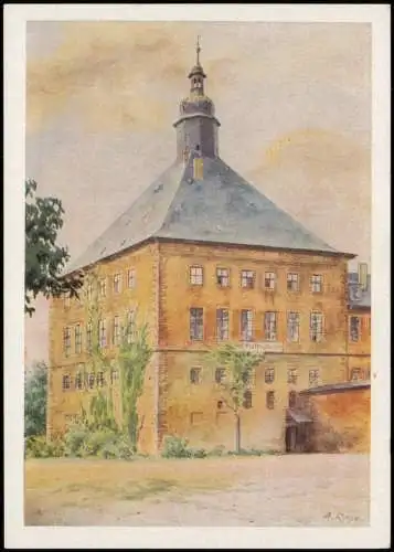 Ansichtskarte Gotha Heimatmuseum - Künstlerkarte 1940