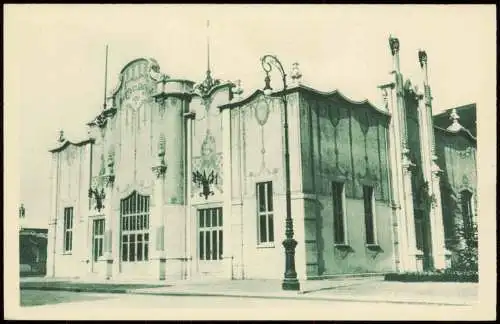 Cartolina Mailand Milano Modepalast. Messe 1928