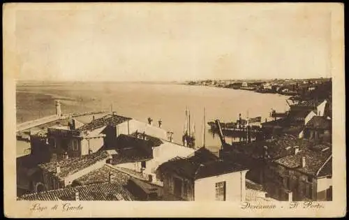 Desenzano del Garda Dezensà | Tysenzan Lago di Garda Hafen Porto 1927