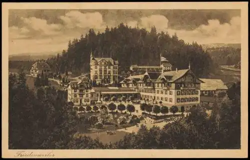 Ansichtskarte Friedenweiler Schwarzwald Kurhaus 1926