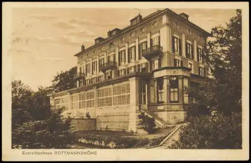 Ansichtskarte Leoni-Berg (Starnbergersee) Exerzitienhaus ROTTMANNSHÖHE 1925