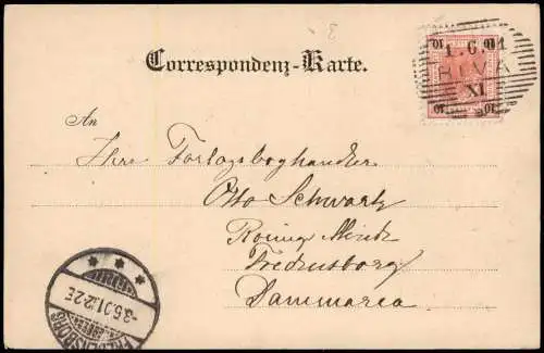 Cartolina Riva del Garda Hotel Riva Lago di Garda Gardasee 1901