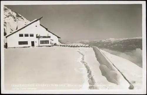 Ansichtskarte Innsbruck Innsbrucker Nordkettenbahn im Winter 1931