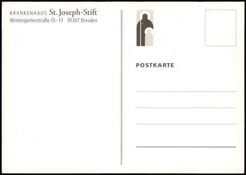 Ansichtskarte Dresden KRANKENHAUS St. Joseph-Stift (Mehrbildkarte) 2000