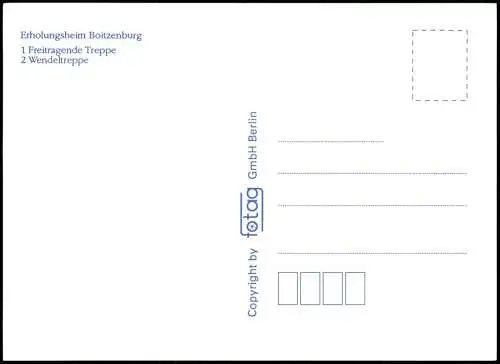 Boitzenburger Land Erholungsheim Boitzenburg Treppen, Innenansichten 2000
