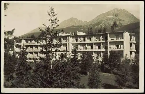 Weszterheim Vysoké Tatry Tatranská Polianka Sanatorium Dr. Guhr Tatra 1933