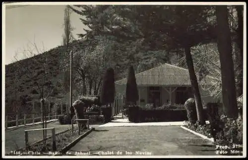 PERU Landschaften Chile Banos de Jahuel Chalet de los Novios 1945