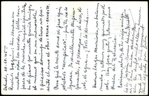 PERU Landschaften Chile Banos de Jahuel Chalet de los Novios 1945