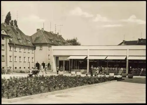 Ansichtskarte Frankfurt (Oder) Konsum-Kaufhalle Humboldtstraße 1971