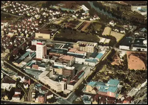 Ansichtskarte Heilbronn Luftbild Werksanlagen C.H. Knorr GmbH 1968