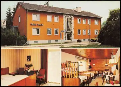 Mühldorf am Inn 3 Bild Hotel Garni Zimmer Gastraum 1975