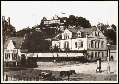 Loschwitz-Dresden Reproansicht Die Restaurants   Körnerplatz anno 1910 1997