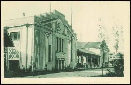 Mailand Milano MAILÄNDER MESSE Der Pavillon für Fremdenverkehr 1920