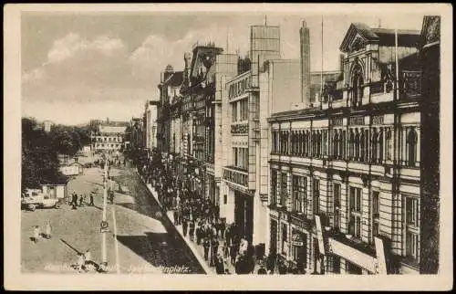 Ansichtskarte St. Pauli-Hamburg Spielbudenplatz. 1929