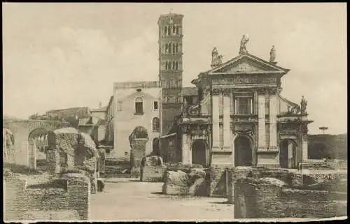 Sammelkarte Rom Roma VENUS UND ROMA TEMPEL 1910