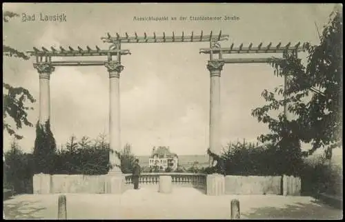 Bad Lausick Lausigk Aussichtspunkt an der Etzoldsheiner Straße 1908