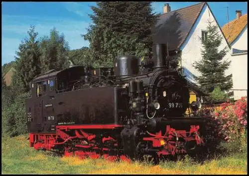 Dampflokomotive Museums-Schmalspurbahn Warthausen-Ochsenhausen 1980