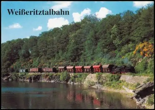 Weißeritztalbahn Schmalspurbahn Freital-Hainsberg an der Talsperre Malter 1994