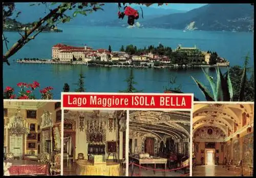 Cartolina Stresa Stresa Mehrbildkarte Lago Maggiore ISOLA BELLA 1980