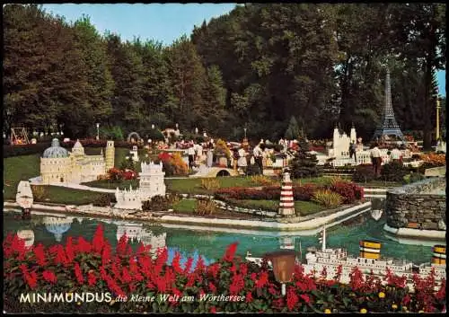 Ansichtskarte Reifnitz MINIMUNDUS die kleine Welt am Wörthersee 1980