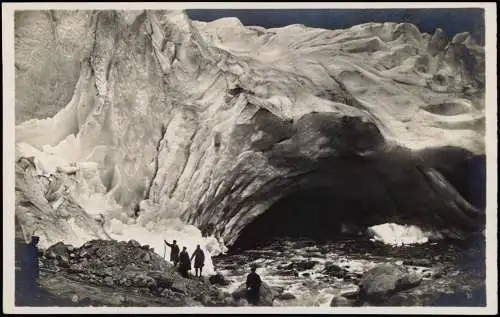 Norwegen Norge Brixdalsgletscher Norway Glacier Eis Gletscher 1920