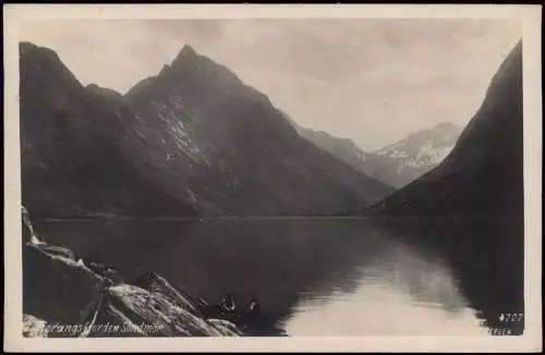 Norwegen Norge Norwegen Allgemein Söndmör Fjord Horangsfjorden 1920