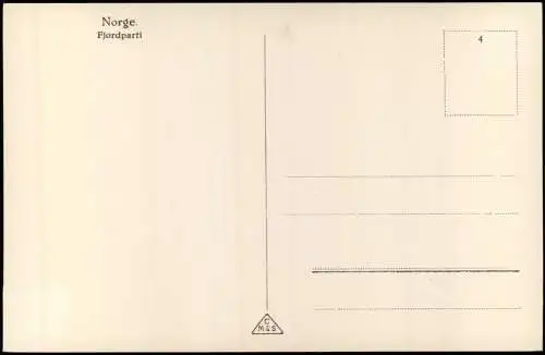 Norwegen Norge Norwegen Allgemein Norge Fjordparti Norway Fjord 1930