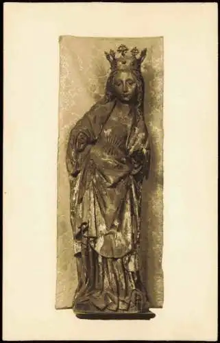 Stadtmuseum Bautzen: Holz Madonna Görlitzer Meister um 1550 1930