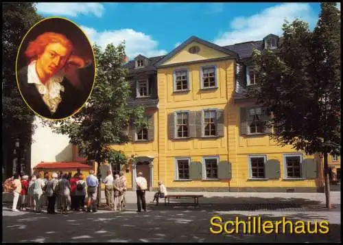 Ansichtskarte Weimar Schillerhaus 2000