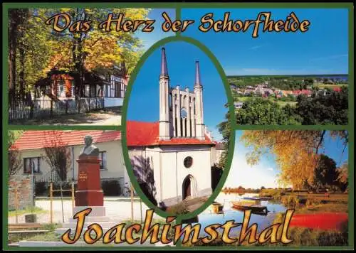 Joachimsthal (Barnim) Mehrbildkarte Das Herz der Schorfheide 2000