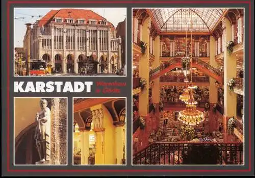 Görlitz Zgorzelec KARSTADT historisches Warenhaus (Mehrbildkarte) 1990