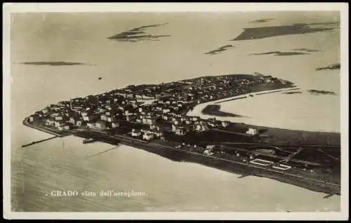 Grado Grau Luftbild Luftaufnahme GRADO vista dall'aeroplano 1931