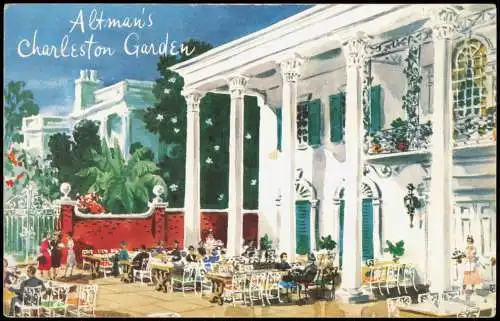 New York City B. ALTMAN & CO. FIFTH AVENUE The Charleston Garden 1930