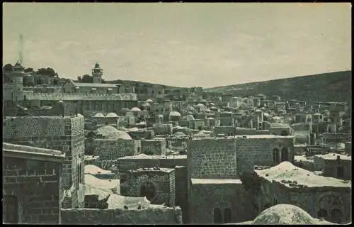 Hebron Chewron الخليل‎ / חברון Minerets of its great Mosque Westjordanland 1921