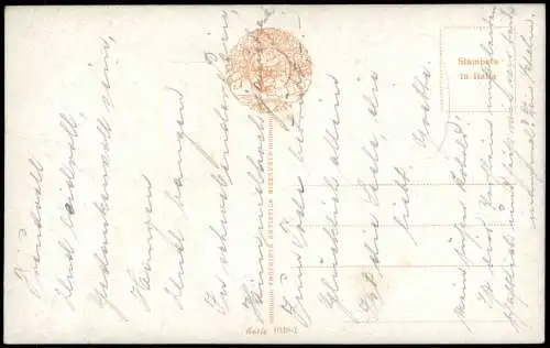 Liebe Liebespaare - Love Künstlerkarte Mann u. Frau Kamille Italia 1914