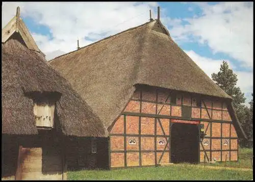 Kiel Farmhouse in Barsbeek now in museum village of Molfsee Kiel 1980