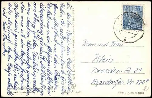 Lot 5 Ansichtskarten Bad Gottleuba-Bad Gottleuba-Berggießhübel Ansichten 1960