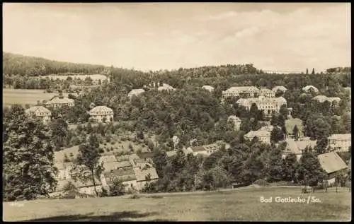 Lot 5 Ansichtskarten Bad Gottleuba-Bad Gottleuba-Berggießhübel Ansichten 1960