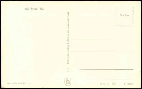 Lot 3 Ansichtskarten Schierke Wintersportpatz und Panorama 1960