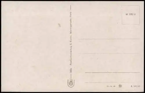 Lot 7 Ansichtskarten Wernigerode Schloss/Feudalmuseum Parkhotel Panorama 1955