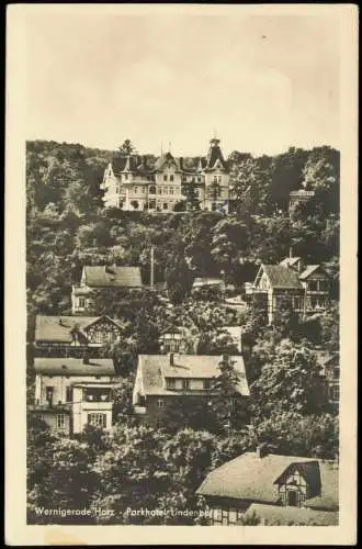 Lot 7 Ansichtskarten Wernigerode Schloss/Feudalmuseum Parkhotel Panorama 1955