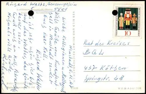 Lot 15 Ansichtskarten diverse Karten aus dem Harz 1960